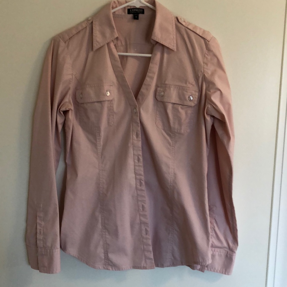 Express size medium collar shirt